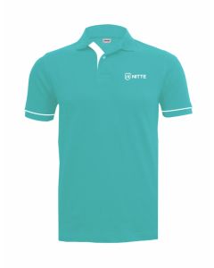 Nitte Crest Polo Mint Blue