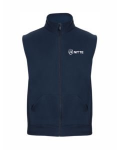 Nitte Crest Sleeveless Zipper Jacket